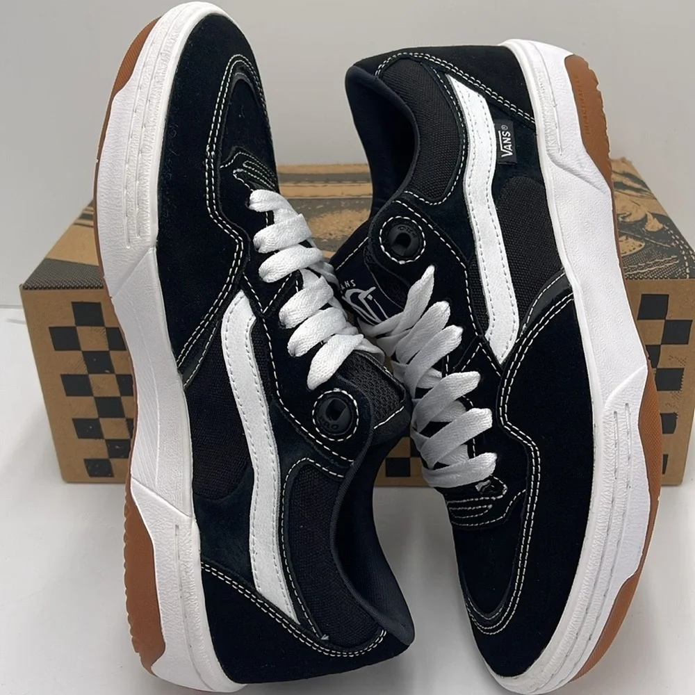 Vans Men’s Rowan 2 Black/White VN0A2Z3IBA2 Sneakers
